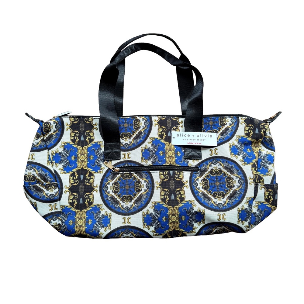 NWT Alice + Olivia Duffel bag in Regal Romance